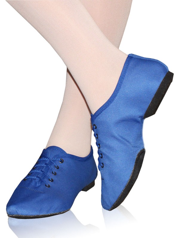 Джазовки текстильные, синие